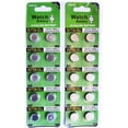 thumbnail image 2 of 20/PK Alkaline Button Cell Batteries AG10 LR1130 389 SR1130 189 for Watch Calculator Remote Control Key, 2 of 2