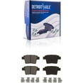 thumbnail image 2 of Detroit Axle - Rear Brake Kit for 2005-2007 Ford Five Hundred Freestyle Mercury Montego, 2008-2009 Taurus X Sable, Disc Brake Rotors Ceramic Brake Pads Brake Calipers, 2 of 7