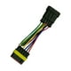 thumbnail image 4 of Conector a prueba de agua HID, Enchufes del conector de alambre de luz HID, Zócalo del arnés de cableado, Zócalos de terminales de carcasa de nylon, Conector de cable eléctrico de empalme, 4 of 6