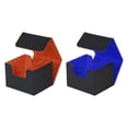 thumbnail image 1 of 2 cajas protectoras para mazos de cartas coleccionables naranja y azul, 1 of 9
