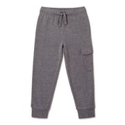 365 Kids by Garanimals Boys Solid Cargo Joggers, Sizes 4-10