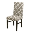 thumbnail image 1 of RisingPro Spandex Stretch Wedding Banquet Chair Cover Morocco Party Decor Dining Room Seat Cover, 1 of 7