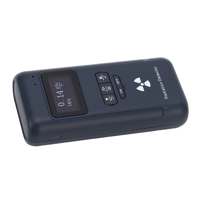 Detector De Radiación Nuclear, Contador Geiger Del Probador De Alarma Del Sitio De Radiación De Inducción Sensible De 1-9999 Minutos Para Rayos X Y γ