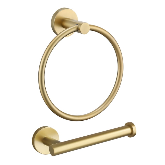 Juego de accesorios de baño TURS, toallero, soporte para papel higiénico