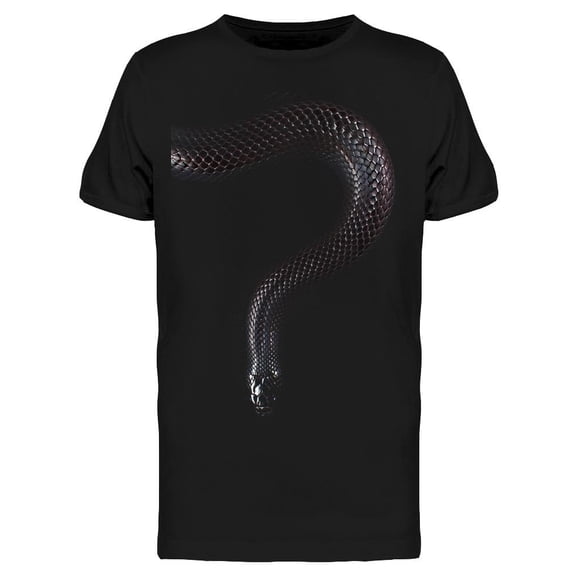 A Snake, Mexican Black King T-Shirt Men -Image by Shutterstock, Male x-Large