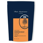 Dois Americanos Morning Roast Light Roast, Ground Gourmet Coffee, 12 oz Bag, Rainforest Alliance Certified 100% Arabica Beans