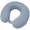 Grey Sweater Knit, variant on Bliss Memory Foam Neck Pillow - Soft U-Shaped Neck Support Travel Pillow with Washable Cover