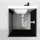 thumbnail image 4 of Tubo de drenaje universal flexible y expandible antiolor de 1-1/4 pulgadas para lavabo, tubo S, tubo inferior, tubo de trampa P (1 1/4 B), 4 of 5