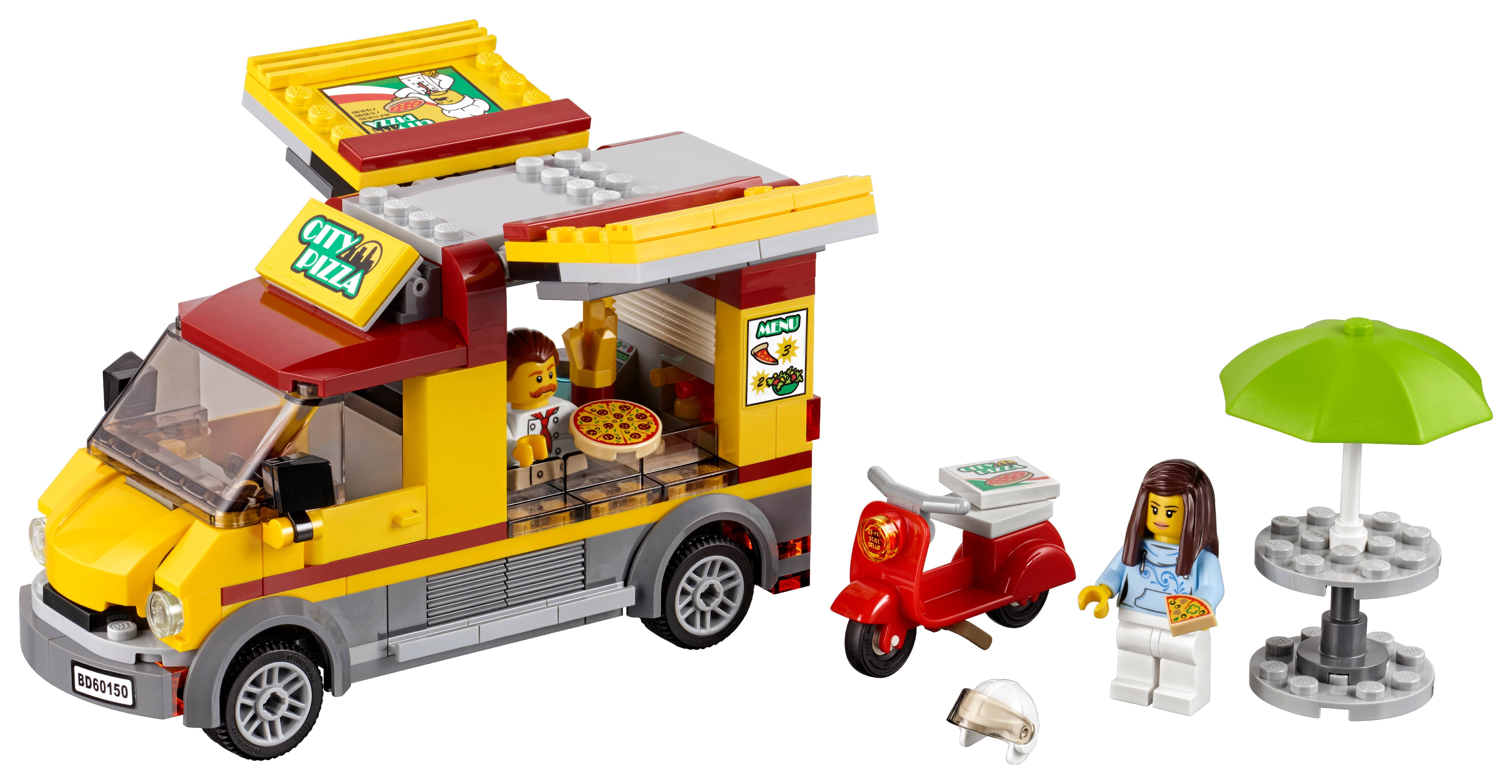 LEGO Minifig PIZZA Town Friends  Kitchen Food 