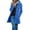 21#Blue, variant on Women's Long Coats Single Breasted Pea Coat Winter Casual Blazer Jacket Trench Coat Light Gray M