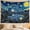 C, variant on XaaKee Tapestry Wall Hanging, Karst Peaks Night Landscape Tapestry For Bedroom, High-Quality Polyester Large Wall Tapestry For Living Room, 60x40Inch