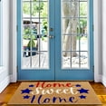 thumbnail image 5 of Youmylove Door Mat Outdoor Indoor Welcome Mats Independence Day Crystal Floor Mat Happy July Colourful Printed Floor Mat Flag Printed Popsicle Floor Mat Front Door Decorations, 5 of 6