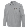 thumbnail image 2 of Men's Antigua  Gray Philadelphia Eagles Pivot Full-Zip Jacket, 2 of 4