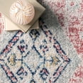 thumbnail image 3 of nuLOOM Juliette Vintage Diamond Medallion Area Rug, 2' 8" x 8', Rust, 3 of 9