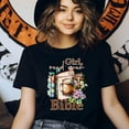 thumbnail image 3 of Girl Read Your Bible Christian Coffee Book Graphic T-Shirt for Women, Gold, Size S, 3 of 6