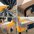 thumbnail image 5 of Stretch Chair Covers Slipcovers Set of 4 Printed Stretchable Dining Chair Slipcover Washable Removable for Kitchen,Hotel,Restaurant, 5 of 6