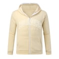 thumbnail image 4 of WILLBEST Sudaderas para Hombre, Suéter con Capucha para Hombre y Mujer, Estilo Europeo y con Personalidad, Bordado, Informal, Estilo Hop, Cárdigan, Abrigo Superior XXGrande, 4 of 4
