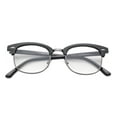 thumbnail image 3 of Classic Half Frame Clear Lens Glasses Non Prescription Eyeglasses for Men & for Women, 3 of 4
