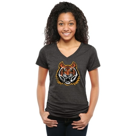 Idaho Signed - Idaho State Bengals Women's Classic Primary Tri-Blend V-Neck T-Shirt - Black