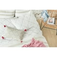 thumbnail image 4 of Noland Stripe Dune Queen Bed Duvet Cover, 4 of 7