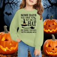 thumbnail image 2 of Ruyang Girls Halloween Sweatshirts Long Sleeve Letter Graphic Crew Neck Pullover Sweatshirts Fall Casual Tops Clothes for Kids, 2 of 6