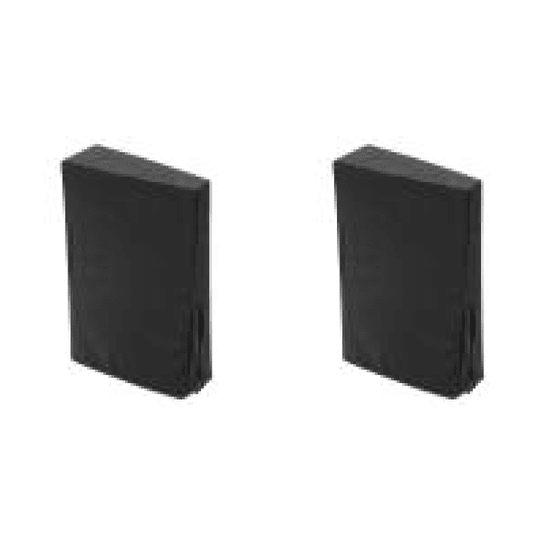 Protector antipolvo antiarañazos y a prueba de polvo para consola PS5 Slim (negro vertical)