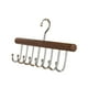 thumbnail image 5 of Percha para cinturones, percha para bufandas, organizador de armario giratorio de 360 grados con 8 ganchos para corbatas, bolsos, sujetadores y toalla, 5 of 9
