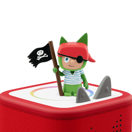 tonies Pirate Creative Audio Toy Figurine - Record and Upload up to 90 Minutes of Your Own Stories and Songs, Age Group 3 