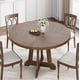 thumbnail image 5 of Yeshouse Mesa redonda para el comedor de 47" - mesa de madera robusta con Base ententada (sólo mesa), 5 of 7