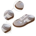 thumbnail image 6 of HXWCHs Women's Casual On Sneakers with Platform Sole for Comfort Walking and Loafers Style 9 Silver, 6 of 8
