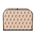 thumbnail image 2 of Uemuo Cute Squirrel Print Toaster Cover 4 Slice, Small Kitchen Appliance Covers, Toaster Oven Cover with Loop, Bread Machine Cover Dust Cover Protection, 2 of 7
