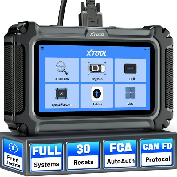 2026 XTOOL D6S OBD2 Scanner Diagnostic Tool, All System Car Scanner Engine Code Reader with 30 Resets, Free Updates