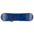 thumbnail image 2 of Lucky Bums Kids Boys Girls Youth Training Plastic Snowboard, 95cm, Blue, 2 of 3