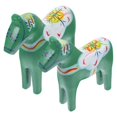 thumbnail image 1 of Mini Wood Horse Figurine Home Decoration For Family And Friends 23X5.5X24Cm 1 Pair, 1 of 5