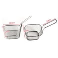 thumbnail image 4 of Kitchen Tool Frying Basket Mini Durable Safety Wire Control Design Wear Resistant Convenient Funnel, 4 of 5