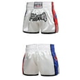 thumbnail image 5 of Fule Unisex Boxing Shorts MMA Muay Thai Training Trunks Fitness Shorts for Adults, 5 of 8