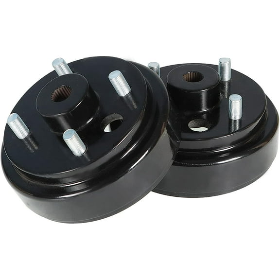 waltyotur FOR EZGO Golf Cart TXT 2 Cycle 1982-93 19186-G1P 2X Rear Wheel Brake Hub Drum