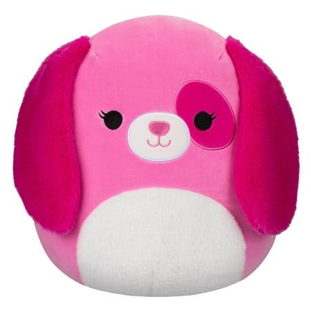 Squishmallows 12-Inch Sager Pink Dog - Large Ultrasoft Official Kelly Toy Plush