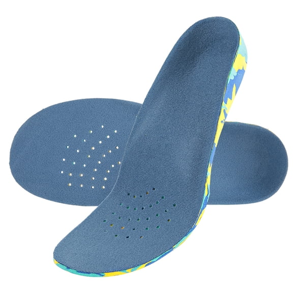 POCREATION Semelle Orthopédique Pieds Plats, Soulagement de la Douleur pour Garçon et Fille Forme X/O Botte de Jambe, Marche, Course et Chaussures Décontractées Soutien de la Voûte Plantaire Correction Pieds Plats