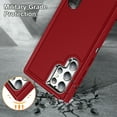 thumbnail image 6 of For Samsung Galaxy S22 Plus Ultra TPU PC Bracket Case Luxury Shockproof Cover Kickstand Case, 6 of 8