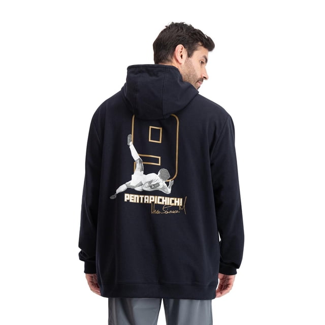 Sudadera Charly Leyendas Hugo Sánchez color Negro negro M