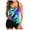 Purple D, variant on Summer Savings! TAGOLD Plus Size Summer Swimsuit for Women,Women's Split Three-piece Printed Sexy Swimsuit