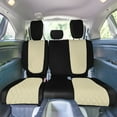 thumbnail image 5 of For 2018–2023 Honda Odyssey FH Group Neoprene Custom Fit Waterproof Car Seat Covers - 3rd Row Beige, 5 of 5