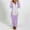 Purple, variant on AOOCHASLIY Valentine's Day Women Pants Women Long Sleeve Hooded Jumpsuit Pajamas Casual Winter Warm Rompe Sleepwear
