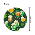 thumbnail image 3 of Disketp St Patrick'S Day10 Small Mouse Pad 7.9x7.9 Inches,Washable Round Mousepad For Office Laptop Computer,Non-Slip Rubber Base Mouse Pads For Wireless Mouse, 3 of 8