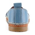 thumbnail image 4 of Spring Step Women’s Ingrid Loafers – Premium Leather Slip-On with Laser Cutout Design, Elastic Goring and Lightweight Flat Sole for Comfortable Stylish Wear, 4 of 7