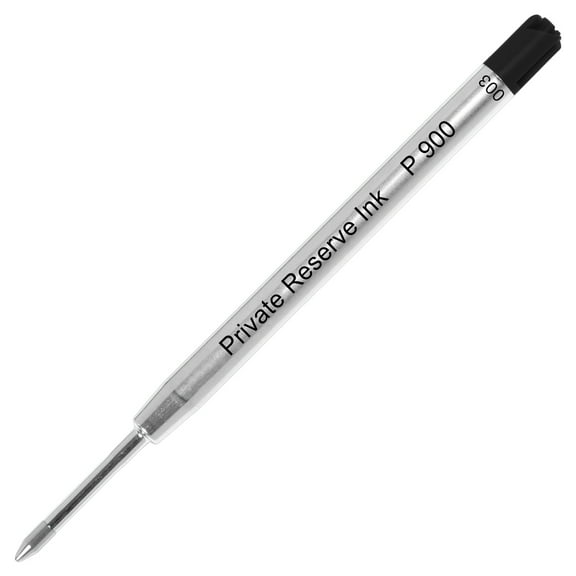 Private Reserve Ink Schmidt P900 Black Medium Nib Parker Style Ballpoint Refill