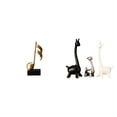 thumbnail image 1 of Escultura Creativa De Resina Con Forma De Jirafa Y Notas Musicales. Figura Moderna Para Mesa, Centro De Mesa, Chimenea, Oficina, Estantería, Dormitorio O Como Decoración Para Inauguración De, 1 of 8