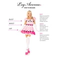 thumbnail image 5 of Disfraz Leg Avenue Princess con hombros descubiertos, rosa, talla grande, 5 of 5