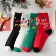 thumbnail image 4 of Warm Christmas Fashion Windproof Printing Mid Tube Socks Long Tube Cotton, 4 of 8